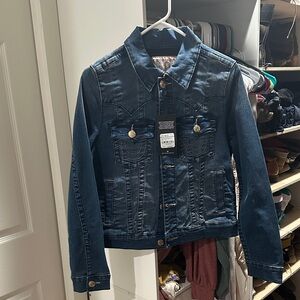 True Religion Dark Blue Jean Jacket